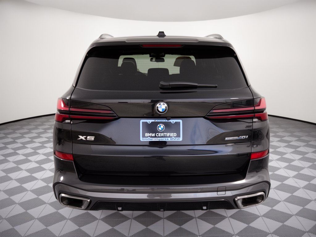 Certified 2025 BMW X5 sDrive40i w/ M Sport Package RWD image 11