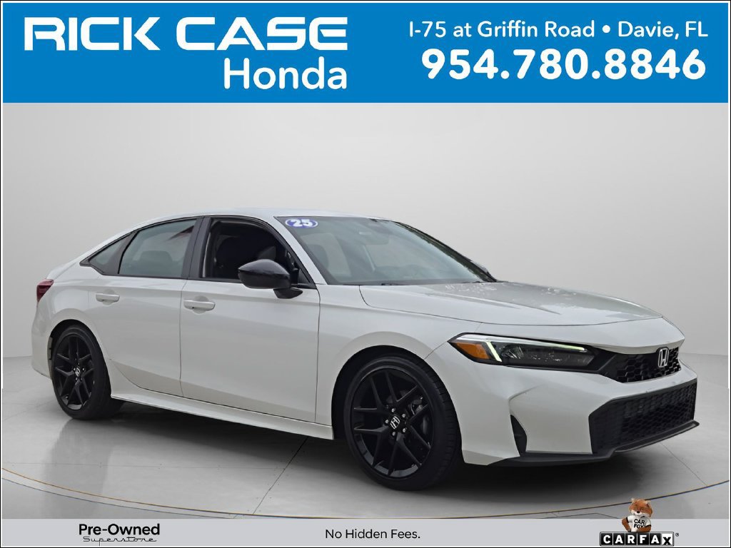 Used 2025 Honda Civic Sport image 1