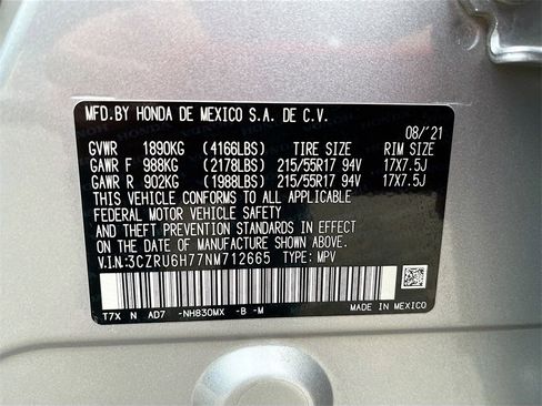 Used 2022 Honda HR-V EX-L image 30