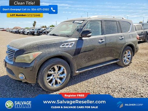 Used 2012 INFINITI QX56 2WD w/ Theater Pkg image 1