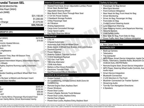 Certified 2024 Hyundai Tucson SEL AWD/4WD image 6