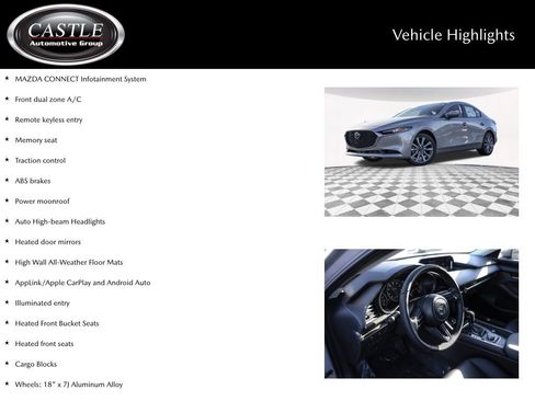 New 2026 MAZDA MAZDA3 2.5 S Sedan w/ Preferred Pkg image 4