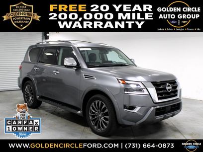 Used 2024 Nissan Armada Platinum w/ Captain's Chairs Package