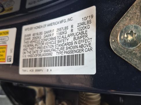 Used 2020 Honda Accord EX-L image 10