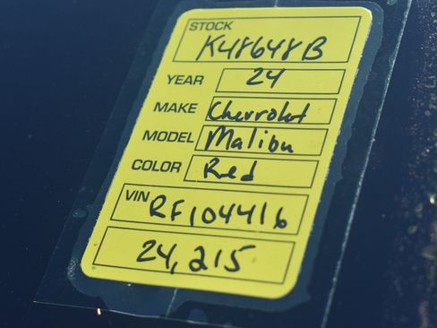 Used 2024 Chevrolet Malibu RS w/ LPO, Floor Liner Package FWD image 14