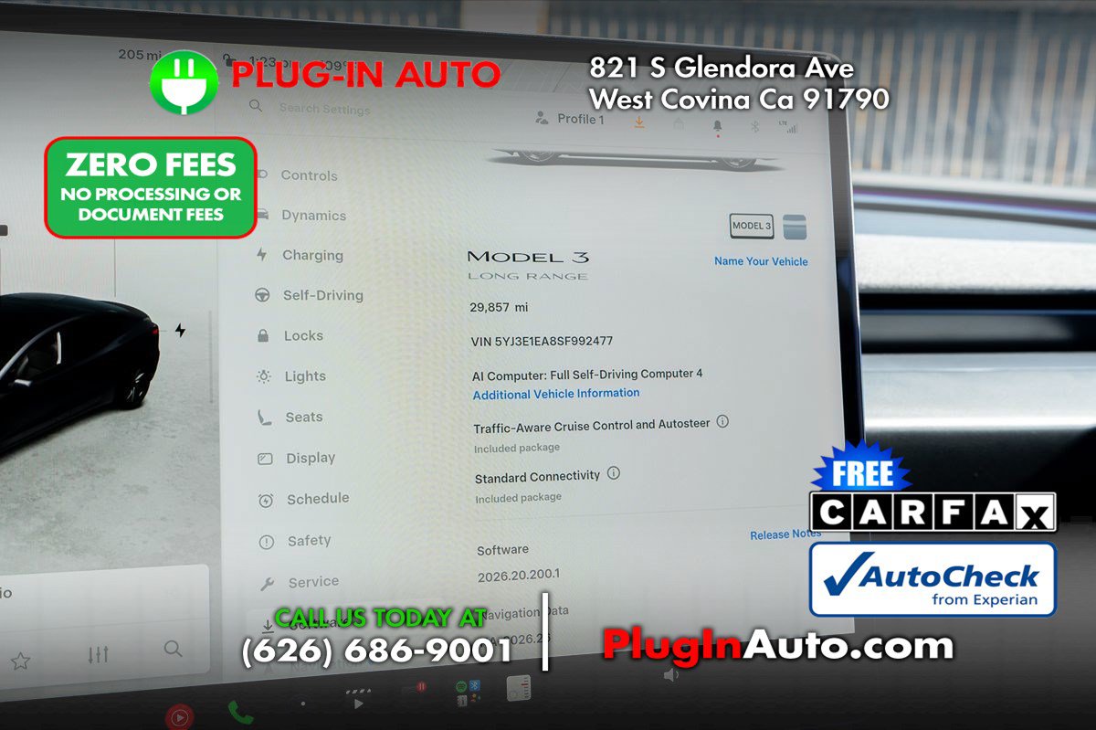 Used 2025 Tesla Model 3 Long Range RWD image 33