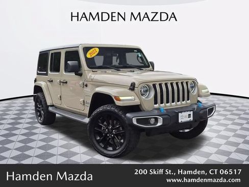 Used 2022 Jeep Wrangler Unlimited Sahara w/ Cold Weather Group AWD/4WD image 1