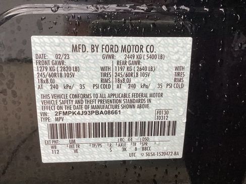 Used 2023 Ford Edge SEL w/ Convenience Package AWD/4WD image 34