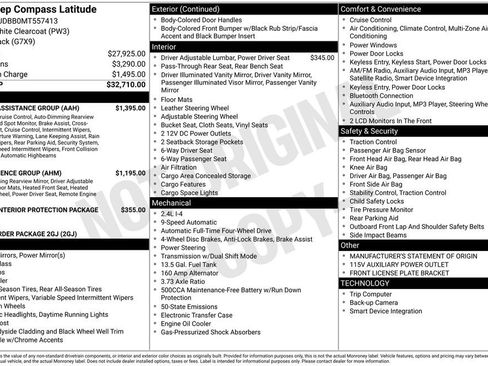 Used 2021 Jeep Compass Latitude w/ Driver Assistance Group image 6