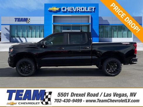 New 2026 Chevrolet Silverado 1500 Custom Trail Boss w/ LPO, Dark Essentials Package image 1