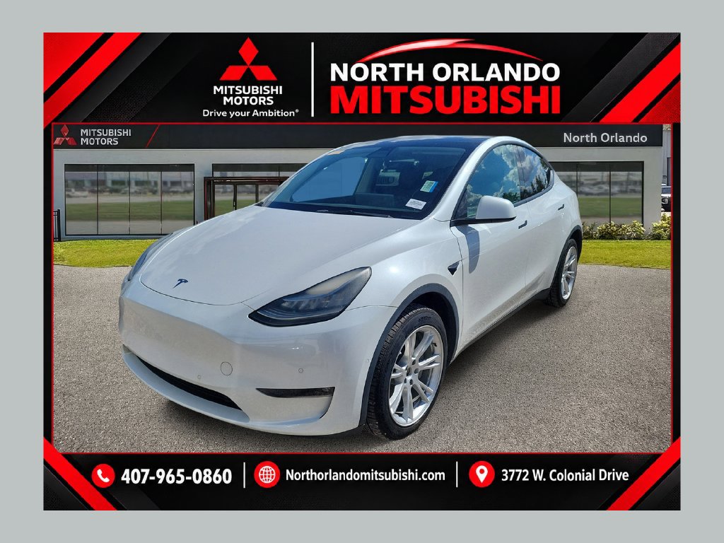 Used 2021 Tesla Model Y Long Range AWD/4WD image 1