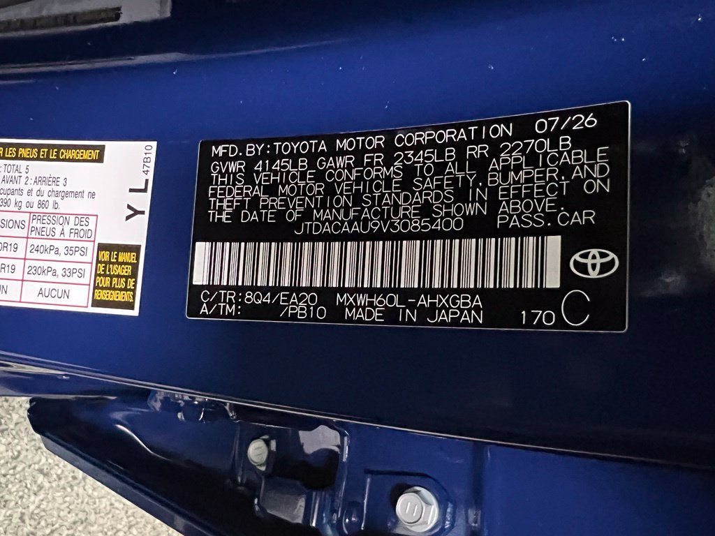Certified 2027 Toyota Prius XLE FWD image 40