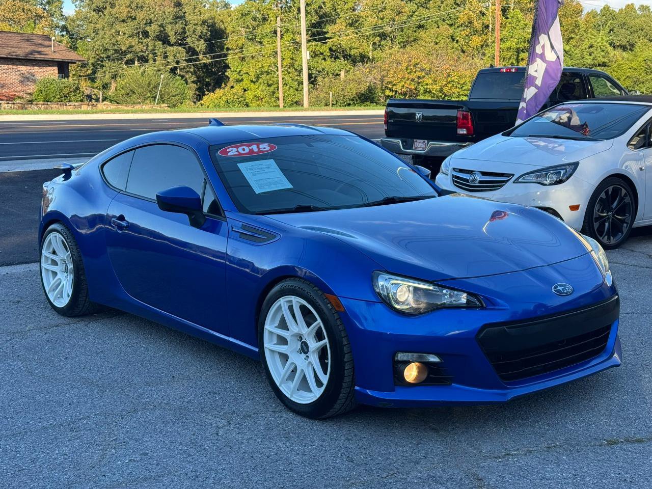 Used 2015 Subaru BRZ Limited w/ Popular Package #1A RWD image 3