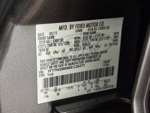 Used 2011 Ford F250 Lariat w/ FX4 Off Road Pkg AWD/4WD image 49