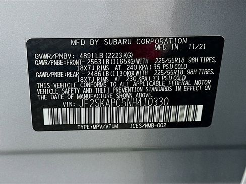 Used 2022 Subaru Forester Limited w/ Popular Package #3 AWD/4WD image 35