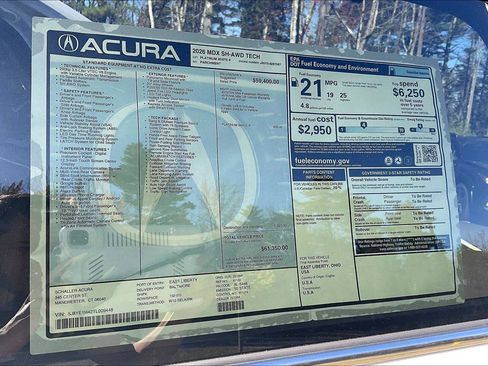 New 2026 Acura MDX SH-AWD w/ Technology Package image 13