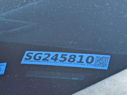 Used 2025 Chevrolet Silverado 1500 W/T w/ LPO, Liner Protection Package image 28