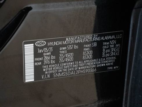 Used 2023 Hyundai Santa Fe Calligraphy AWD/4WD image 35