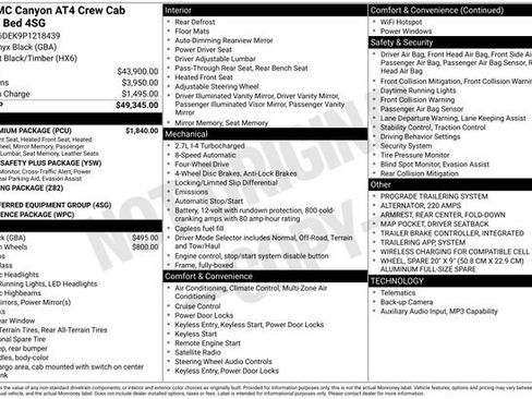 Used 2023 GMC Canyon AT4 w/ AT4 Premium Package AWD/4WD image 36