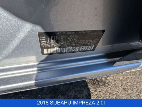 Used 2018 Subaru Impreza 2.0i image 32