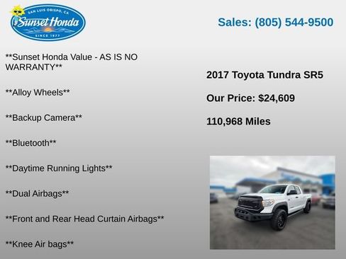 Used 2017 Toyota Tundra SR5 RWD image 5