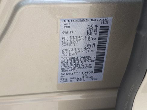 New 2026 Nissan Murano SL AWD/4WD image 34