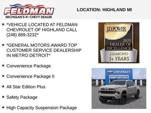 New 2026 Chevrolet Silverado 1500 RST w/ All Star Edition Plus AWD/4WD image 3