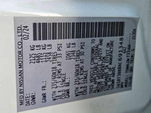 Used 2024 Nissan Rogue SV image 36