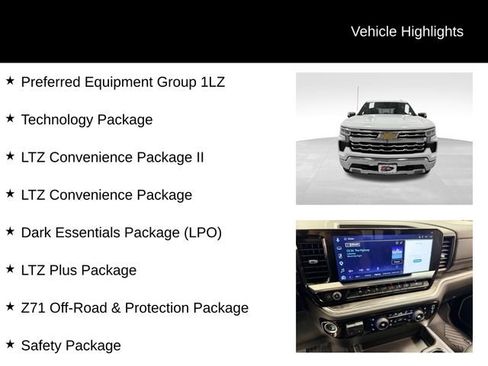 Certified 2025 Chevrolet Silverado 1500 LTZ AWD/4WD image 16