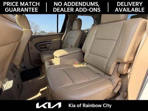 Used 2015 Nissan Armada Platinum w/ 2nd Row Captain Seat Package image 16