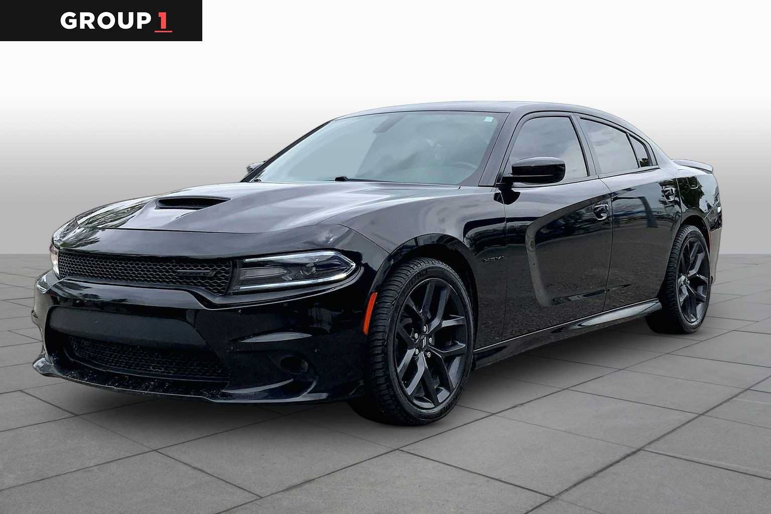 Used 2022 Dodge Charger R/T w/ Blacktop Package RWD image 1