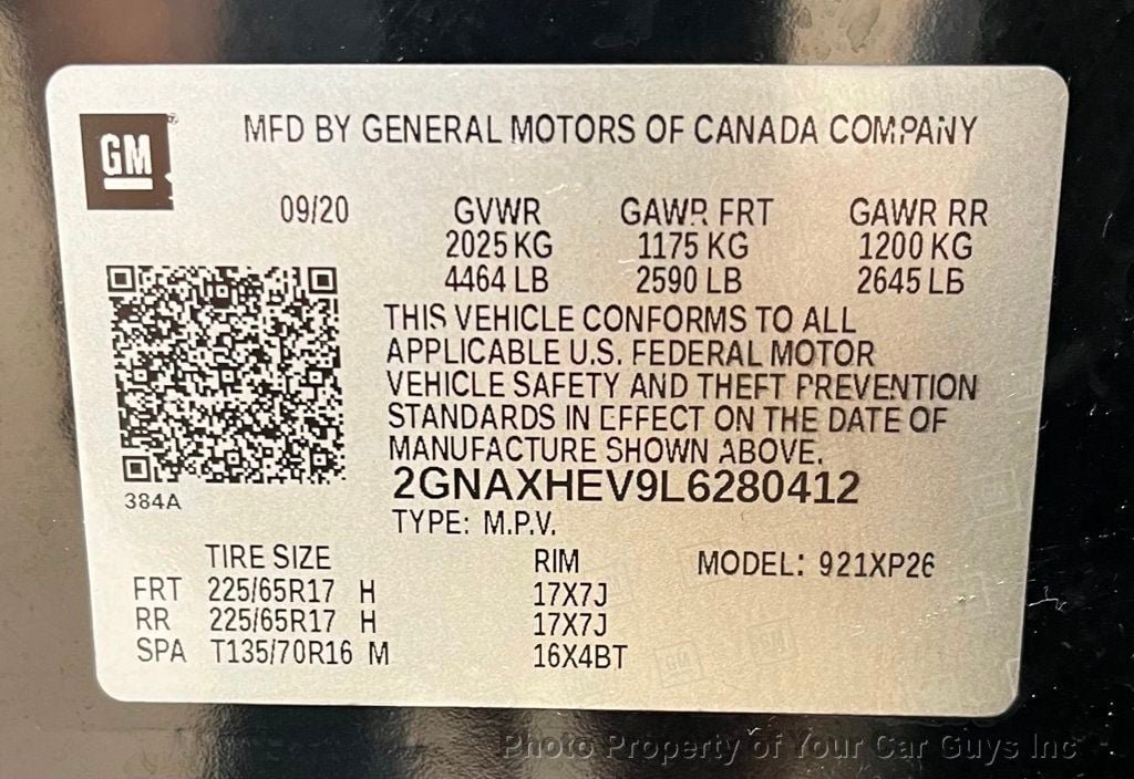 Used 2020 Chevrolet Equinox LS w/ LS Convenience Package FWD image 33