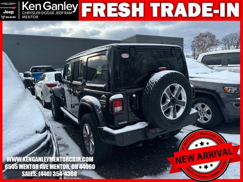 Certified 2022 Jeep Wrangler Unlimited Sahara w/ Cold Weather Group image 8