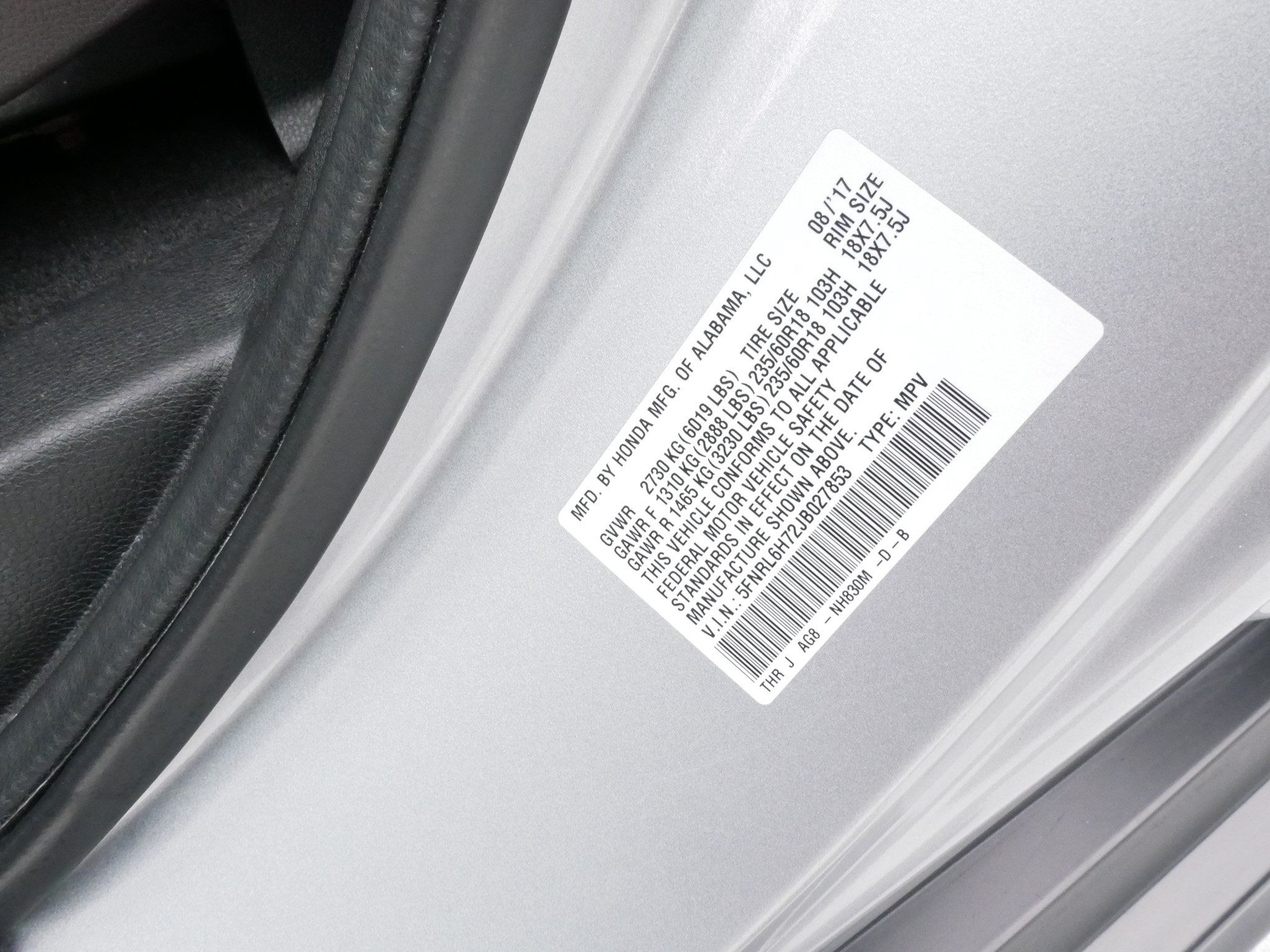 Used 2018 Honda Odyssey EX-L image 35