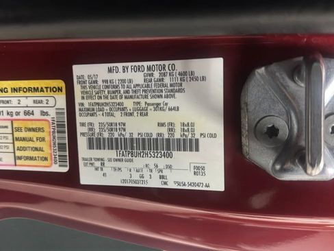 Used 2017 Ford Mustang Premium w/ Equipment Group 201A RWD image 22