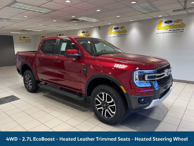 New 2026 Ford Ranger Lariat w/ Trailer Tow Package AWD/4WD 360° Tour