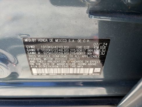 Certified 2025 Honda HR-V LX image 32