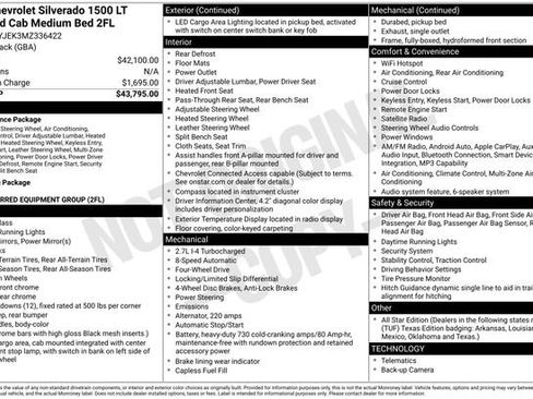 Used 2021 Chevrolet Silverado 1500 LT AWD/4WD image 35