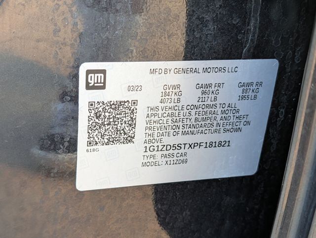 Used 2023 Chevrolet Malibu LT FWD image 27