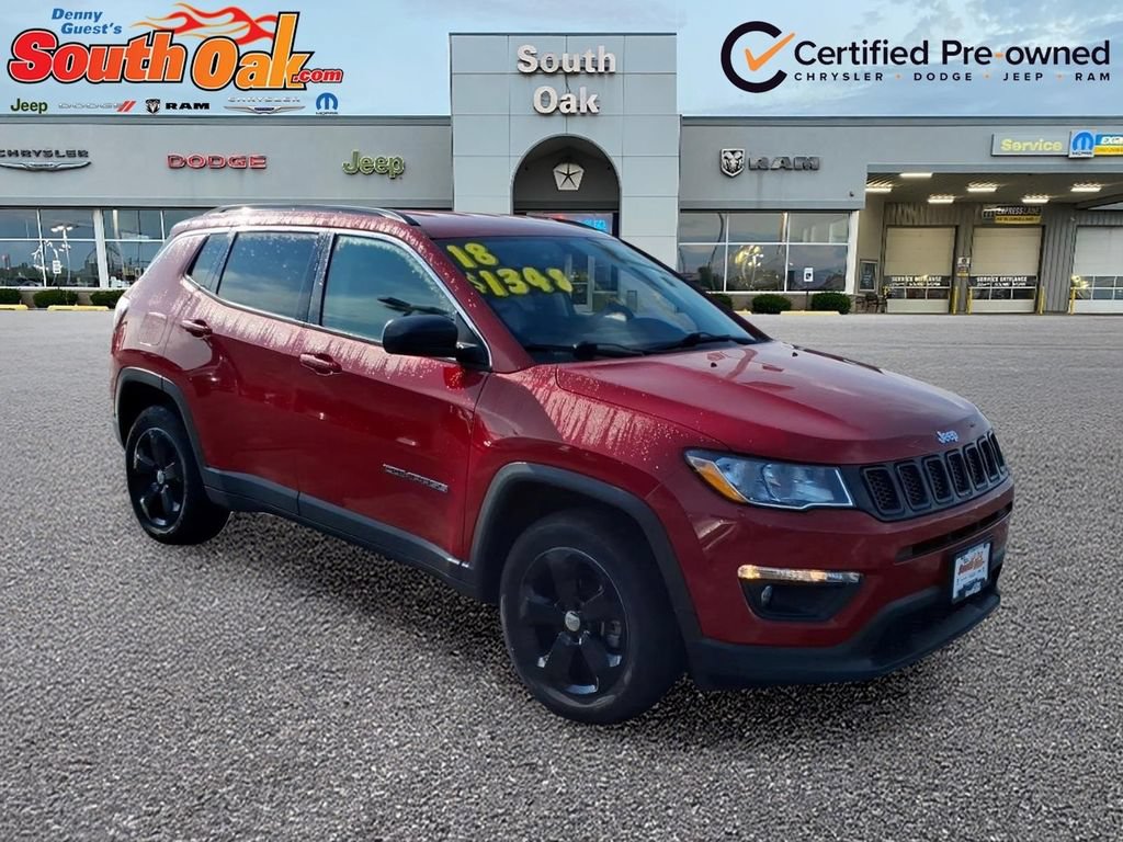 Certified 2018 Jeep Compass Latitude w/ Popular Equipment Group AWD/4WD image 1