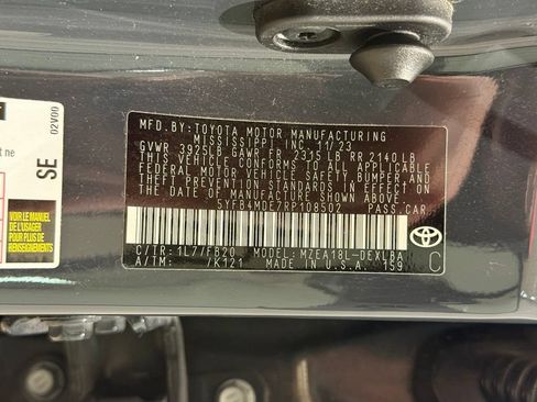 Certified 2024 Toyota Corolla LE FWD image 27