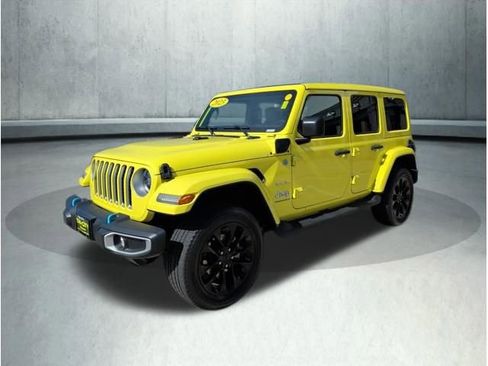 Used 2023 Jeep Wrangler Unlimited Sahara w/ Cold Weather Group image 1