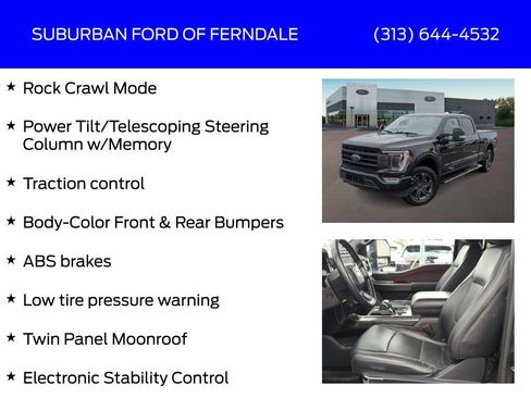 Used 2023 Ford F150 Lariat w/ Equipment Group 502A High image 25