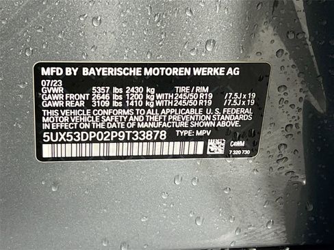 Used 2023 BMW X3 xDrive30i w/ Premium Package AWD/4WD image 34
