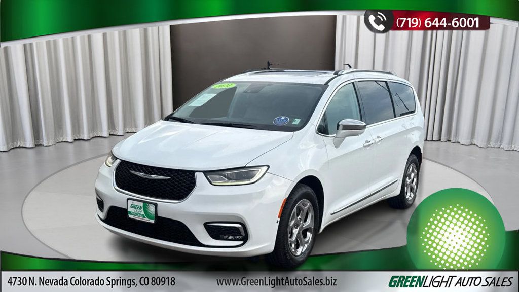 Used 2021 Chrysler Pacifica Limited w/ Premium & Safety Sphere Group AWD/4WD 360° Tour