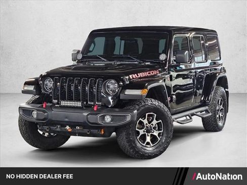 Used 2021 Jeep Wrangler Unlimited Rubicon AWD/4WD image 1