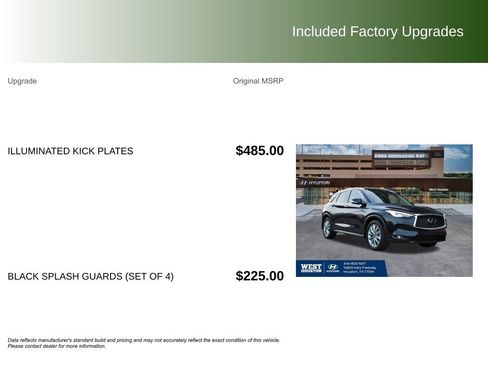 Used 2022 INFINITI QX50 Luxe image 9