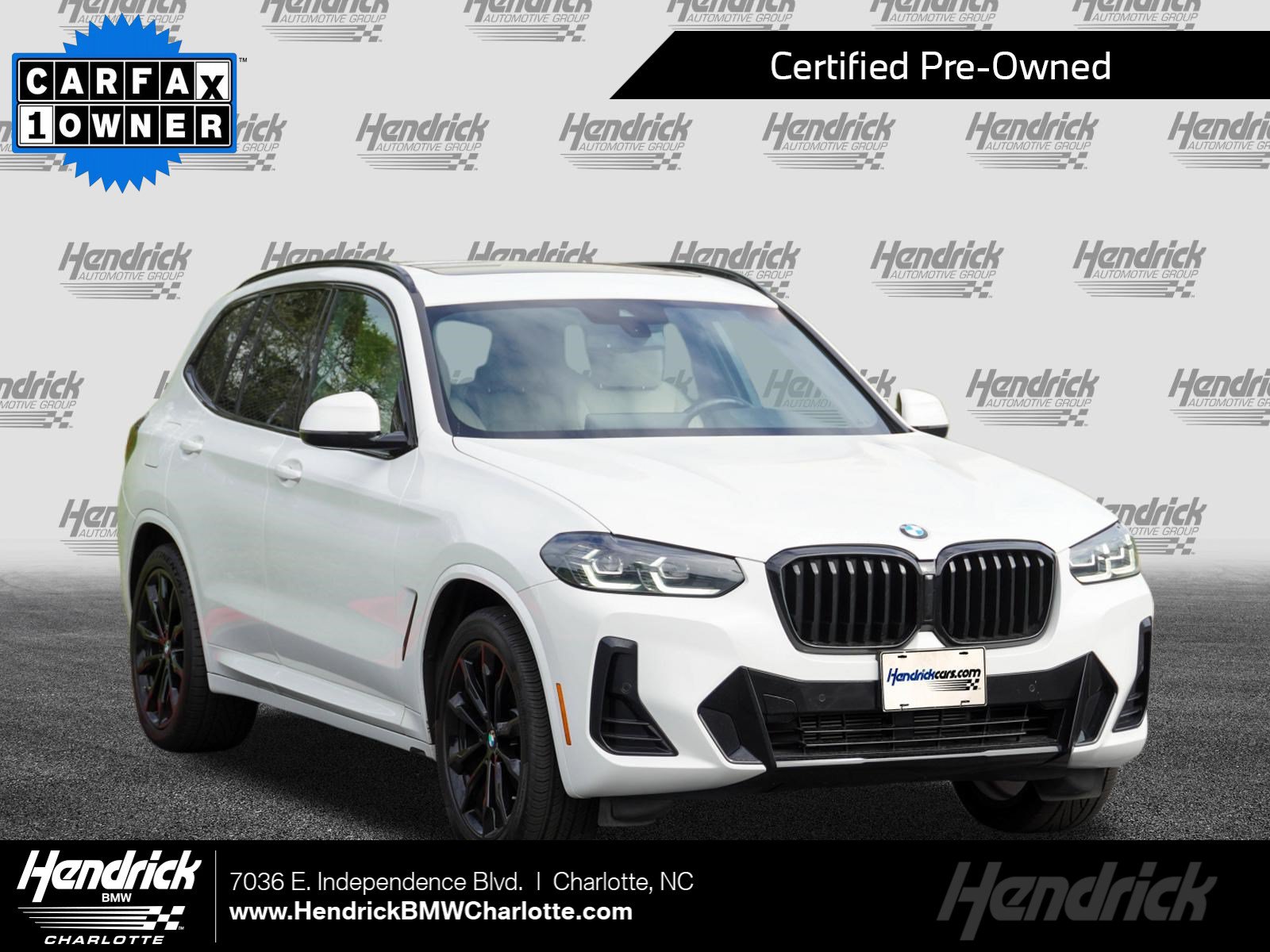 Certified 2023 BMW X3 xDrive30i w/ M Sport Package AWD/4WD image 1