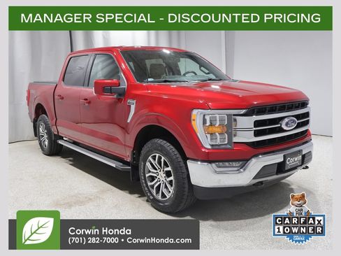 Used 2021 Ford F150 Lariat AWD/4WD image 1