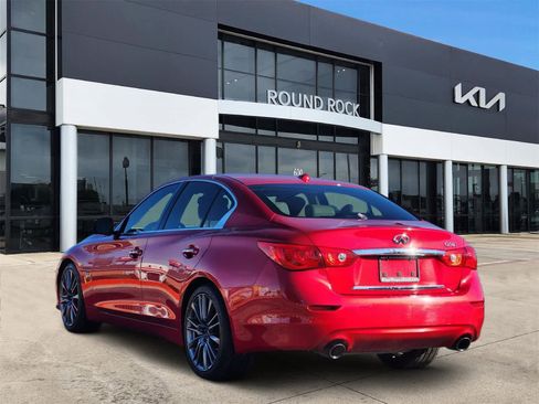 Used 2017 INFINITI Q50 Red Sport 400 image 6